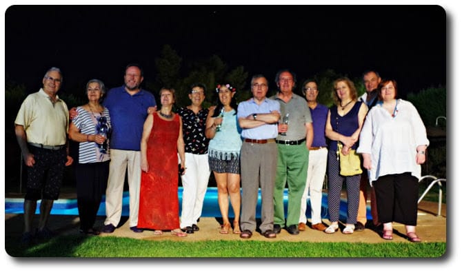 Cena-Recital en la piscina 2017