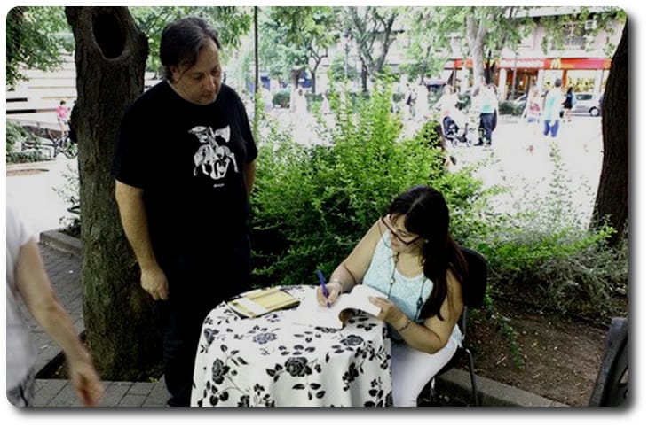Firma en la Feria del Libro de Puertollano